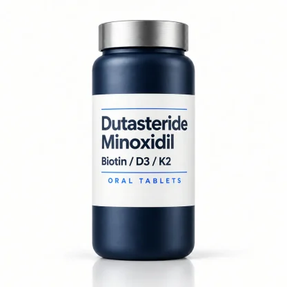 Dutasteride / Minoxidil / Biotin / D3 / K2 (Oral)