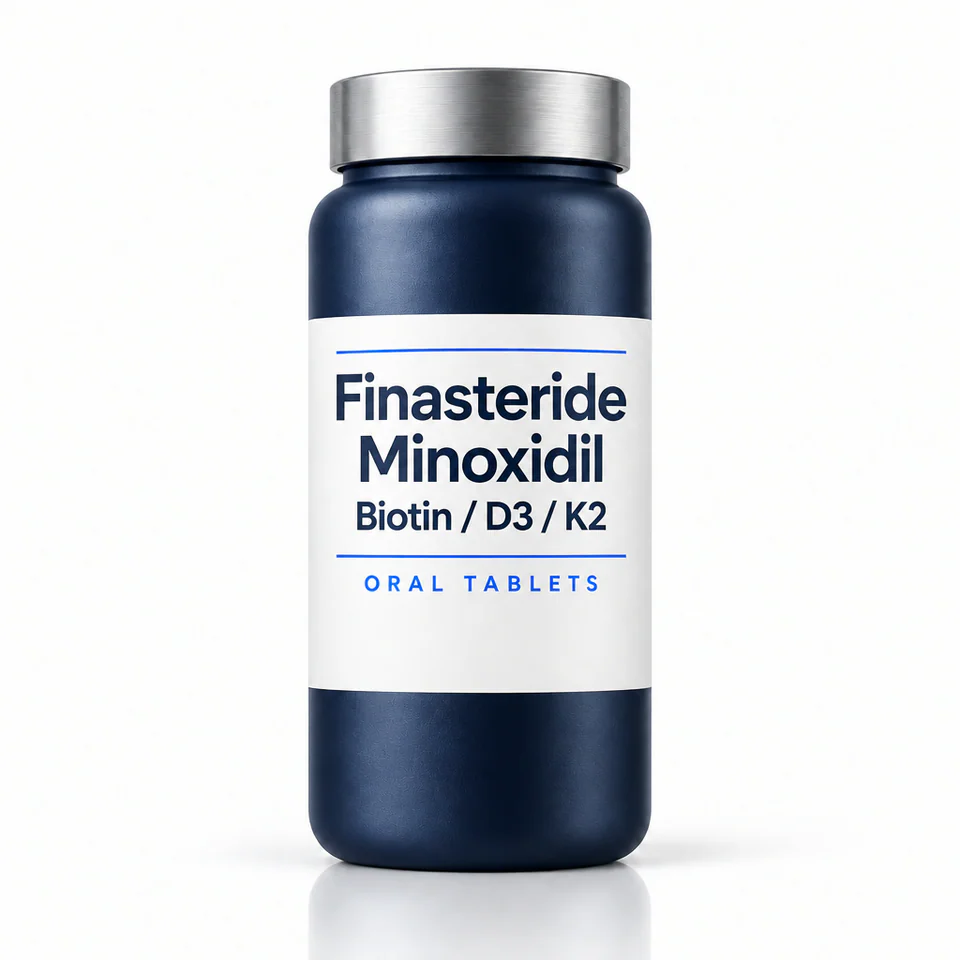 Finasteride / Minoxidil / Biotin / D3 / K2 (Oral)